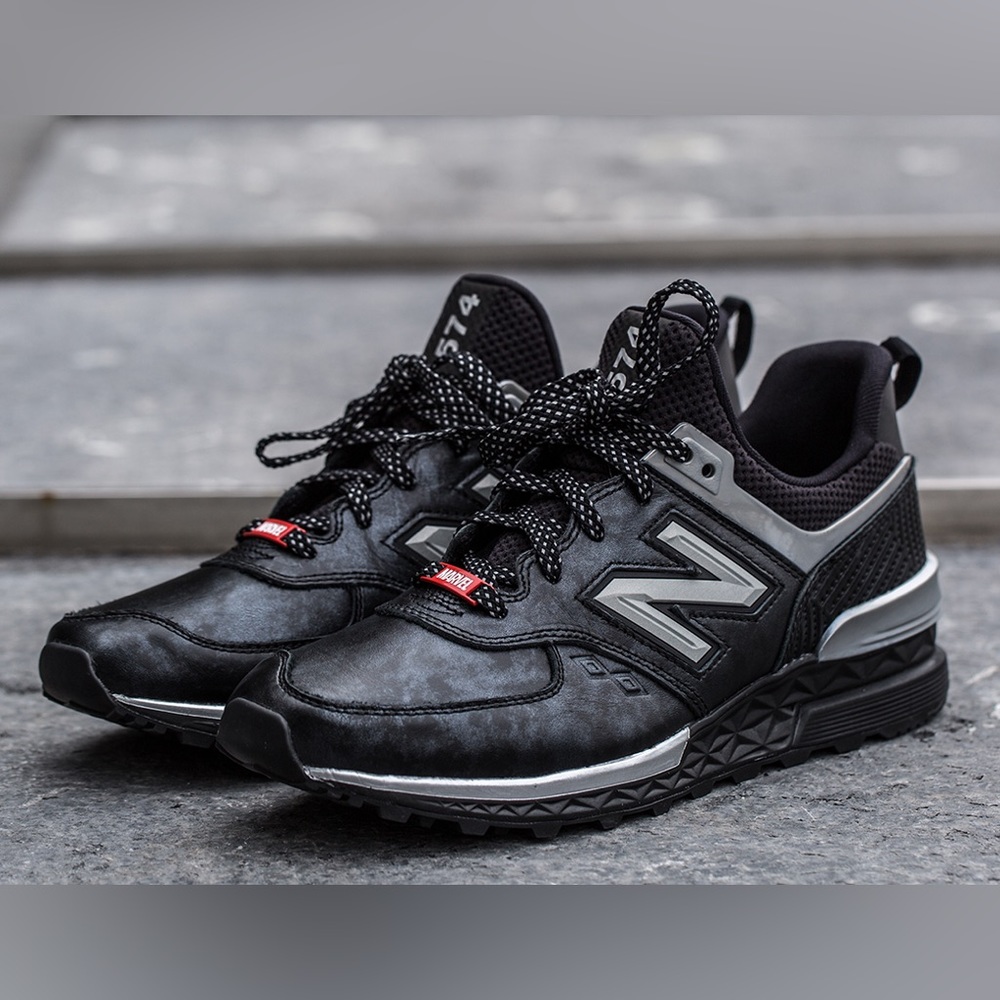 New Balance 574 Sport x Black Panther 7.5 Marvel